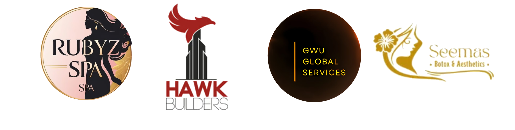 Supplied client brand logos